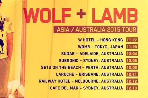 Wolf + Lamb play around Australia this summer image