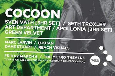 Cocoon party at The Metro Theatre in Sydney image