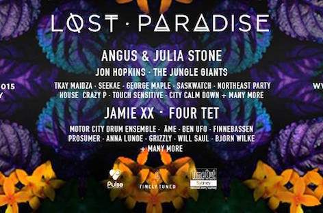 Lost Paradise rings in 2016 with Four Tet image