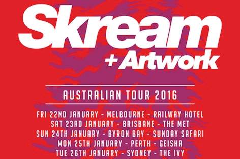 Skream heads south for Australia Day image