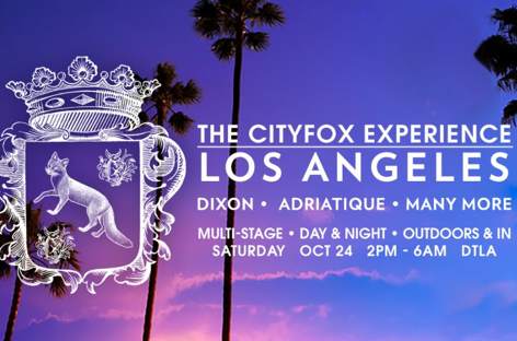 Cityfox lines up debut LA event with Dixon image