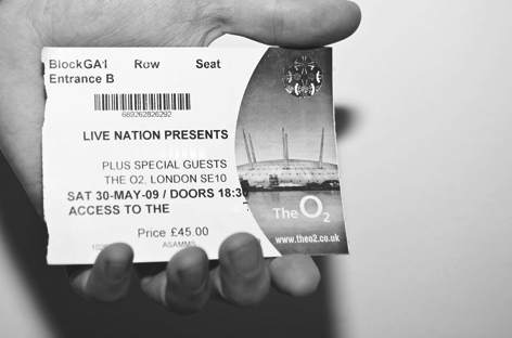 UK government to crack down on secondary ticket market image
