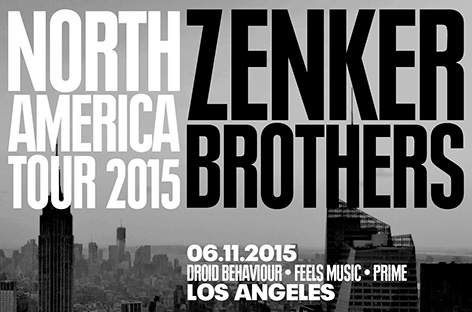 Zenker Brothers line up a five-stop US tour image