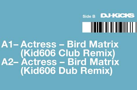 Actress remixed by Kid 606 on new EP image
