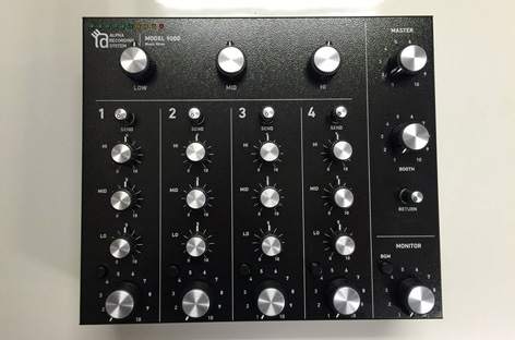 Alpha Recording System floats tabletop rotary mixer image