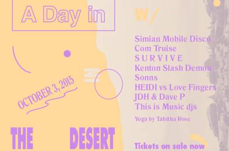 Simian Mobile Disco headlines fourth edition of A Day In The Desert image