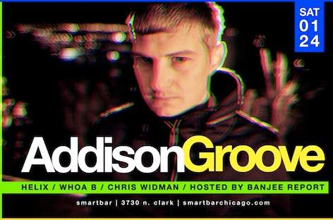 Addison Groove crosses the pond image