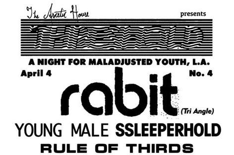 Rabit and Young Male play Threshold in LA image