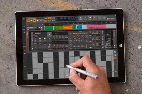 Bitwig Studio adds multitouch for Version 1.3 image
