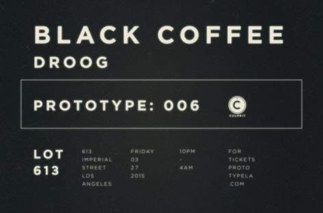 Black Coffee to headline Prototype in LA image