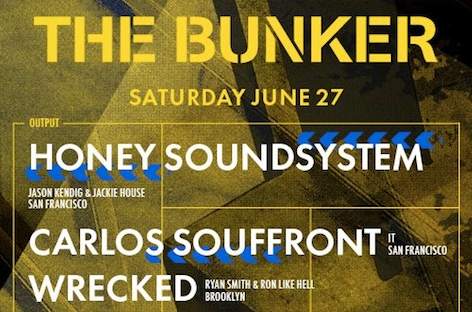 Bunker and Wrecked host Honey Soundsystem for NYC Pride image