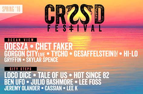 CRSSD announces spring 2016 festival with Tale Of Us, Ben UFO image
