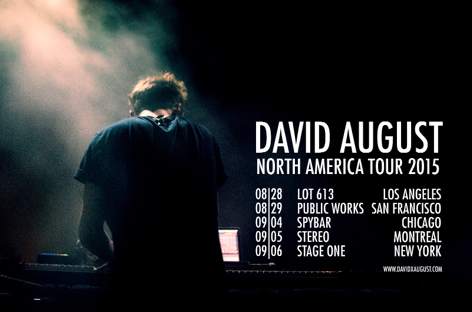 David August plots debut North American tour image