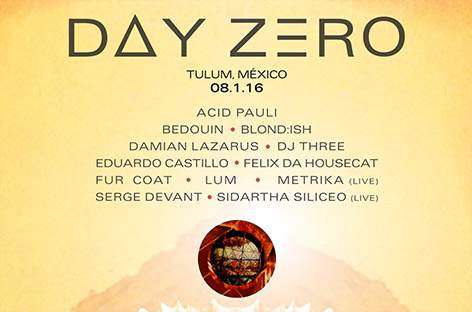 Felix Da Housecat, Damian Lazarus play Day Zero 2016 image