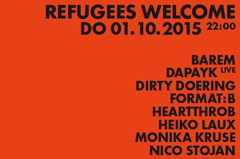 Tommy Four Seven and Stimming play Watergate refugee fundraiser image