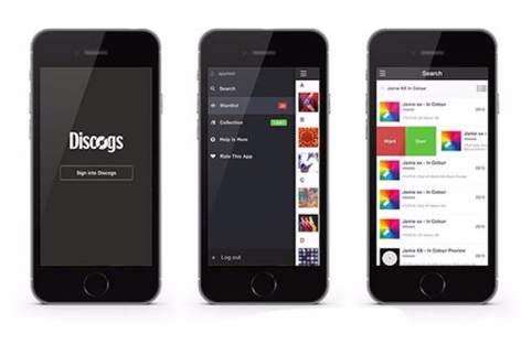 Discogsのモバイルアプリが2016年にリリース image
