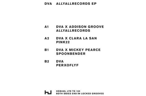 DVA drops Allyallrecords EP on Hyperdub image