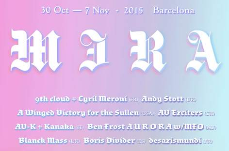 Ben Frost and Andy Stott play MIRA 2015 in Barcelona image