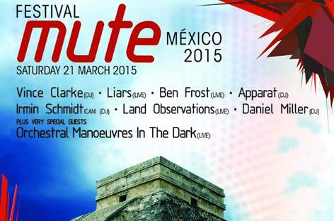 Mute Records curates Mexican festival image