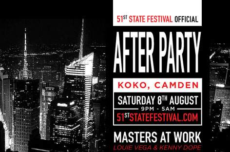 Masters At Work and Dimitri From Paris play 51st State afterparty image