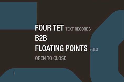 Floating Points and Four Tet go back-to-back in NYC and SF image