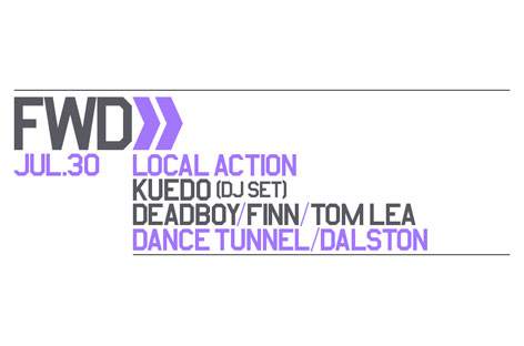 Kuedo heads to Dance Tunnel for FWD>> image