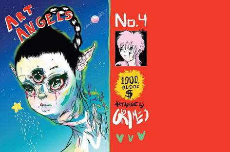 Grimes announces full details of new LP, Art Angels image