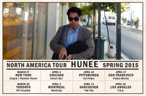 Hunee heads on North American tour image