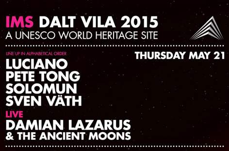 IMS Ibiza announces Dalt Vila lineups image