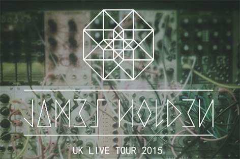 James Holden heads out on debut live tour image