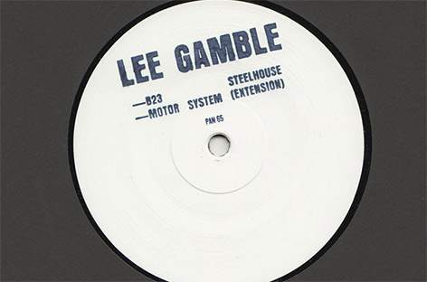 Lee Gamble releases white label on PAN image