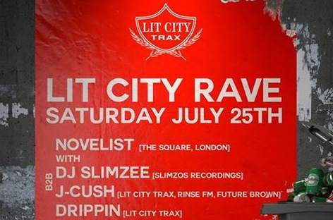 Lit City Rave to host Novelist and Slimzee in NYC image