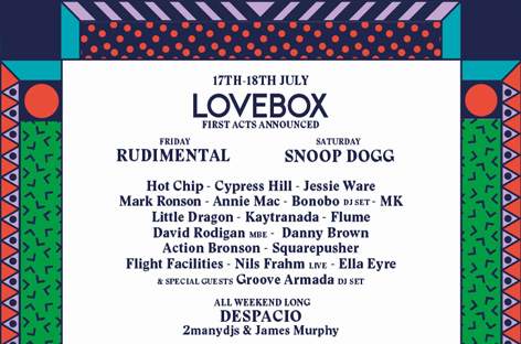 Lovebox announces 2015 lineup with Snoop Dogg, Hot Chip and Despacio image