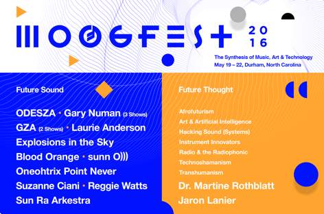 Moogfest returns with Gary Numan, Floating Points, DJ Harvey image