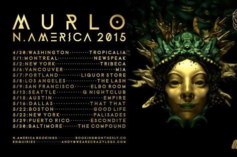 Murlo plots debut North American tour image