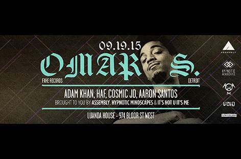 Omar-S hits Toronto · News RA