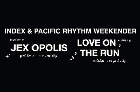 Pacific Rhythm holds weekender with Jex Opolis & Love On The Run image
