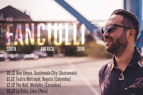 Nic Fanciulli tours Latin America image