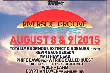 Kevin Saunderson and Matthew Dear billed for Riverside Groove in Detroit image