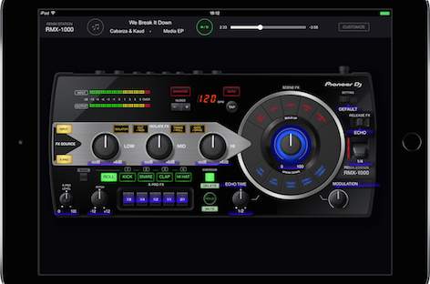Pioneer DJがiPad用のエフェクトアプリケーションを発表 image