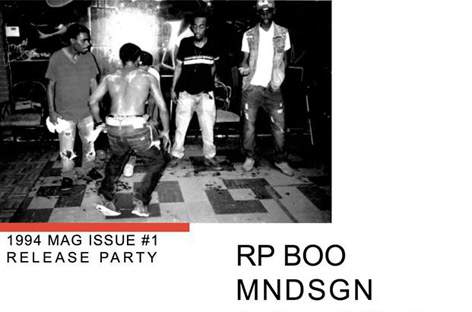 RP Boo, Mndsgn play 1994 Magazine party in LA image
