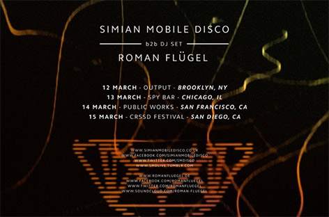 Simian Mobile Disco set for back-to-back gigs with Roman Flügel image