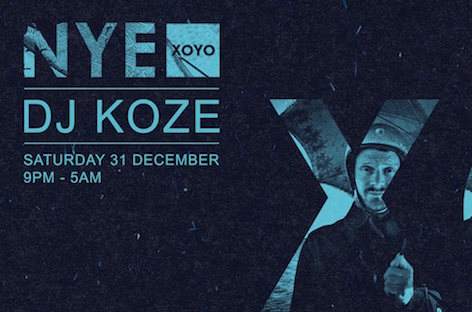 DJ Koze billed for NYE 2016 at XOYO image