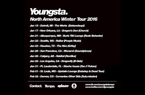 Youngsta tours North America image