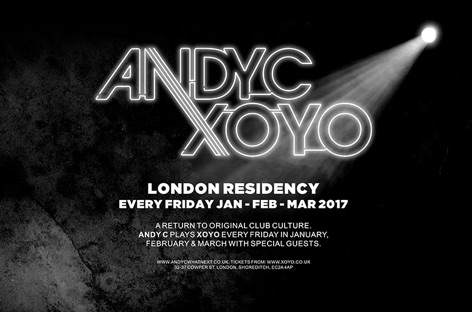 XOYO announces Andy C residency image