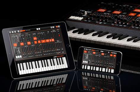 Korg's ARP Odyssey now available as iOS app image