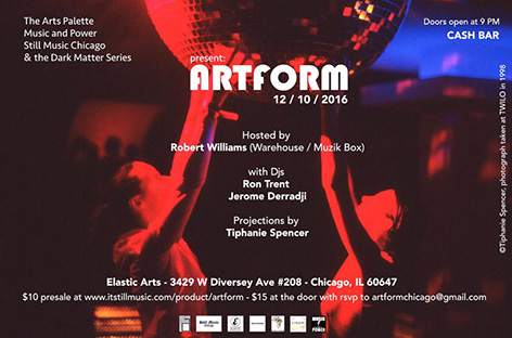 Ron Trent and Jerome Derradji to DJ at Artform event in Chicago image