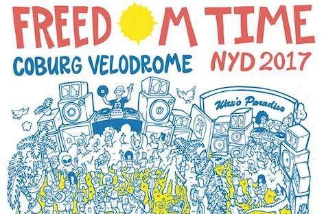 Theo Parrish plays Melbourne's Freedom Time NYD 2017 image