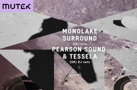 Monolake & Pearson Sound play Avant_MUTEK event in Montreal image