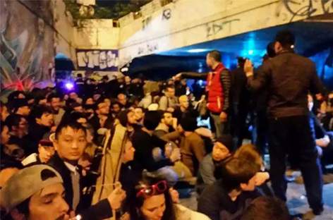 Chinese police detain partygoers in raid on rave image